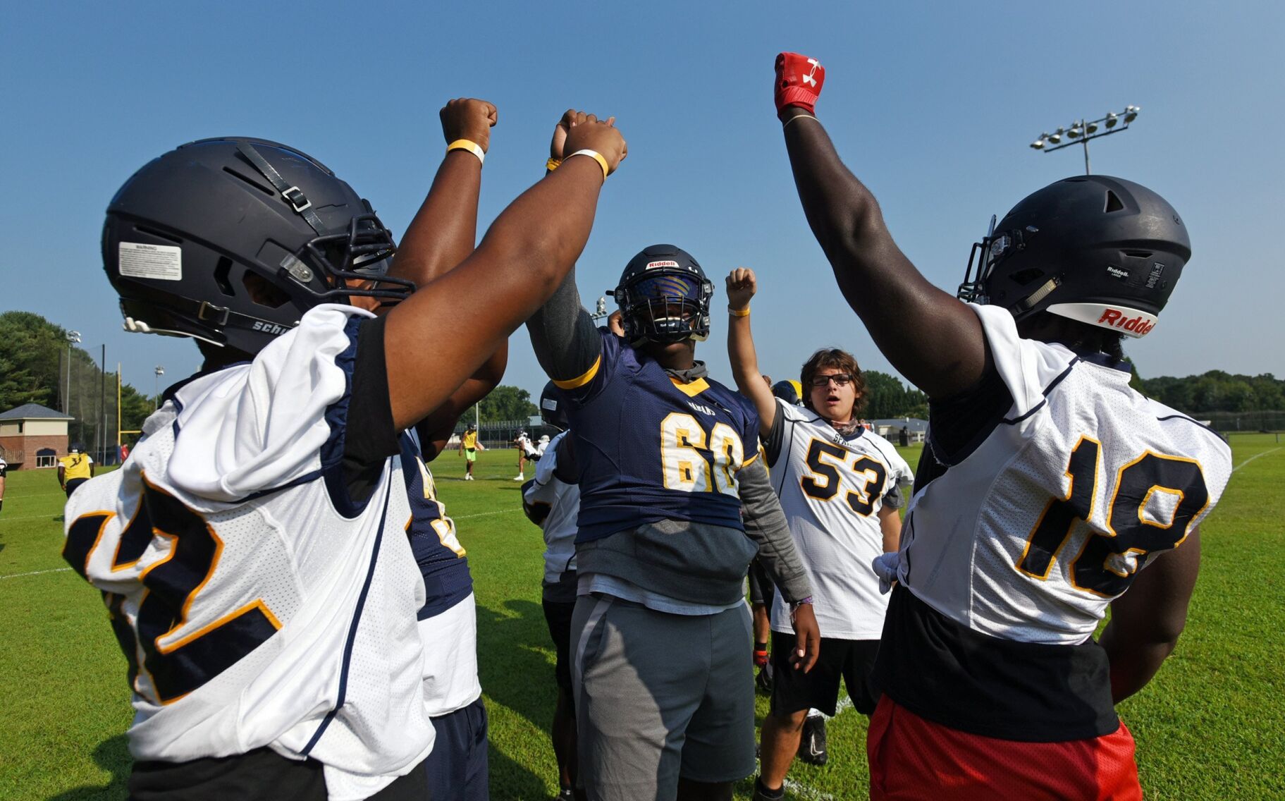 Mount Tabor football first day